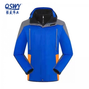 户外作业防寒服（可拆卸抓绒内胆）冲锋衣 